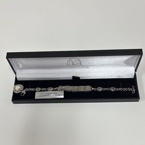 Things Remembered Silver Bracelet with Heart Charm